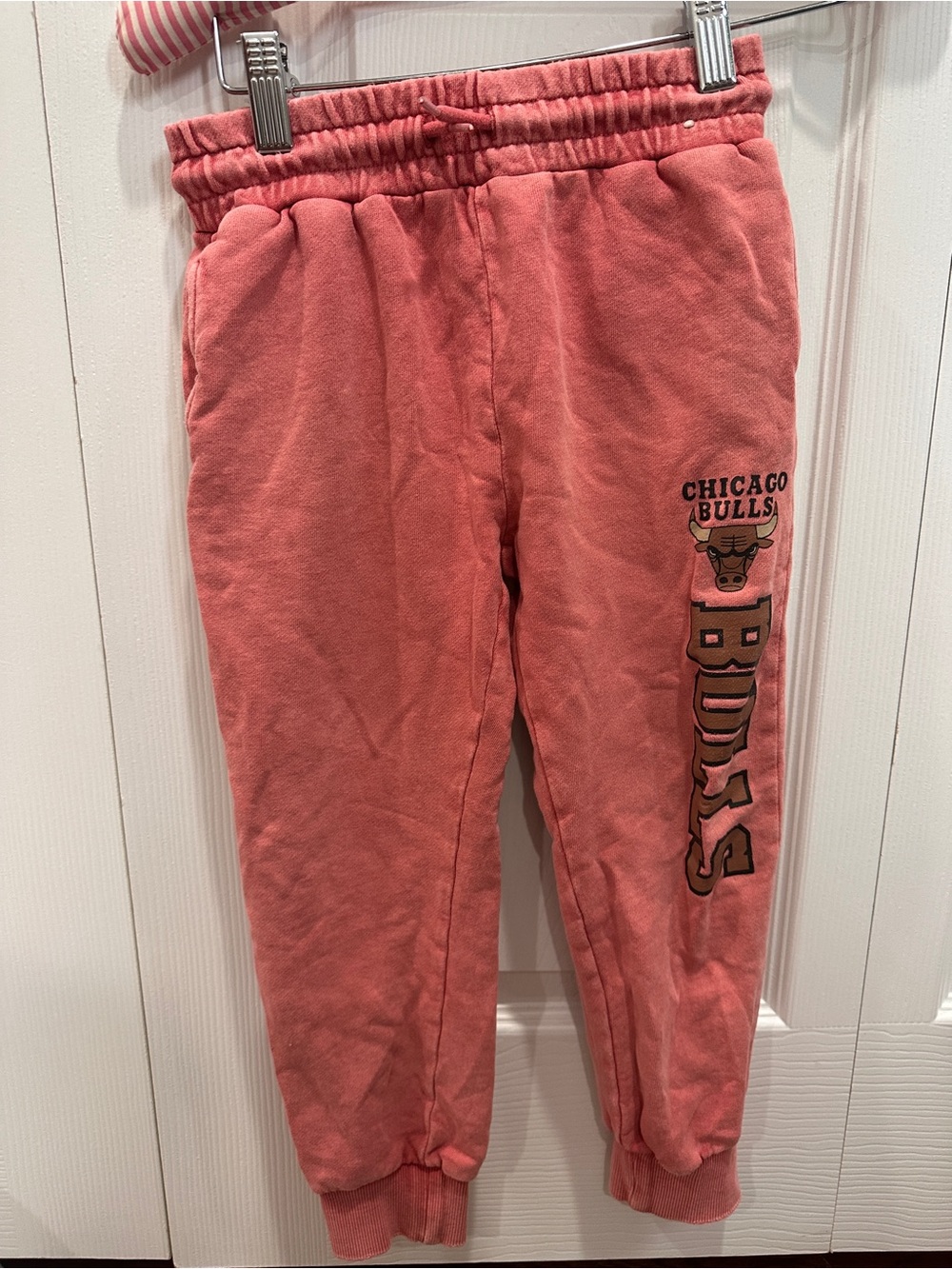 Cotton On Kids x NBA Chicago Bulls Fleece Jogger Sweatpants - Size 5 (5T)